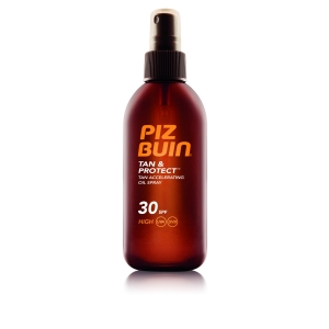 PIZ BUIN Tan & Protect Olio Spray Solare Acceleratore Dell’Abbronzatura SPF 30