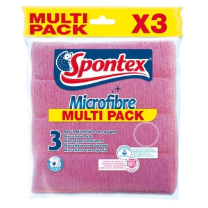 SPONTEX Pad Microfibra Multi Pack - 3pz
