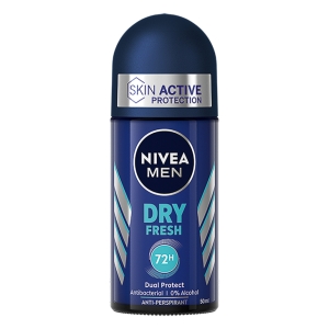 NIVEA Deodorante Men Dry Fresh 72h Roll-On - 50ml