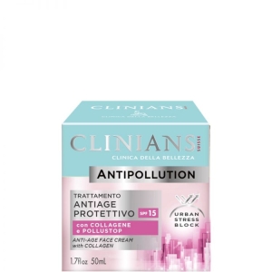 CLINIANS Antipollution Crema Antiage SPF15 - 50ml