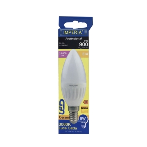 IMPERIA Lampadina Oliva Ceramica - 9W