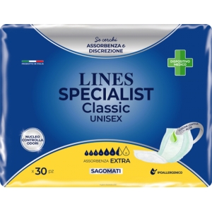 LINES Specialist Pannoloni Sagomati Extra x30