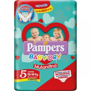 PAMPERS Baby Dry Mutandino Junior - 14 pezzi