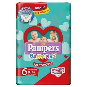 PAMPERS Baby Dry Mutandino XL - 14 pezzi