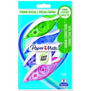 PAPER MATE Liquid Paper Dryline Correttore a Nastro 8 mm x 8,5 m - 4 pz