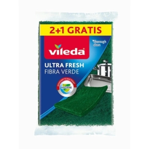 VILEDA Ultra Fresh Fibra Verde - 2+1