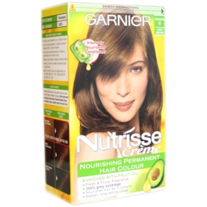 GARNIER Nutrisse Creme Maschera Nutricolor Tintura Permanente Arricchita con Olii di Frutta 6 Cannella