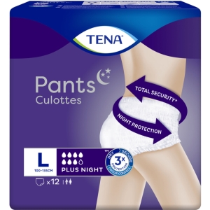 TENA Pants Culottes Plus Night Large - 12pz