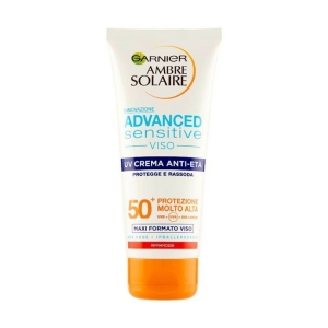 GARNIER Ambre Solaire Viso UV Anti-Età Sensitive IP50+ - 100ml