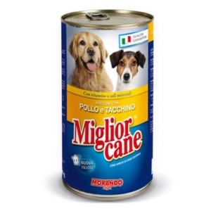 MIGLIOR CANE Lattina Pollo e Tacchino Vitamine e Sali Minerali - 1250gr