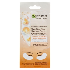 GARNIER SkinActive Maschera Occhi in Tessuto Anti Fatica Arancia