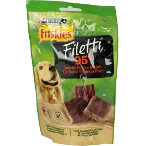 FRISKIES Filetti Snack Manzo, Pollo e Maiale - 70gr