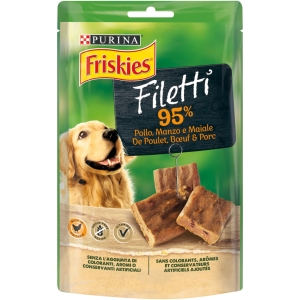 FRISKIES Filetti Snack Pollo, Manzo e Maiale - 70gr