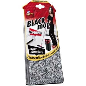 SUPERVIFE Black Mop Panno di Ricambio