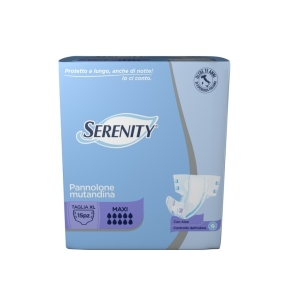 SERENITY Pannoloni Mutandina Maxi Taglia XL - 15pz