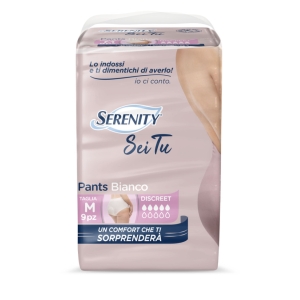 SERENITY Pants Sei Tu Discreet Taglia M - 9pz