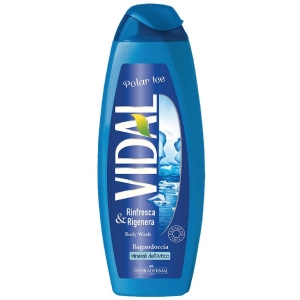 VIDAL Bagnoschiuma Polar Ice Rinfrescante con Minerali dell'Artico - 500ml