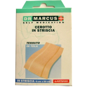 DR MARCUS Cerotti Striscia in tessuto - 6 cm x 50 cm