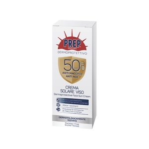 PREP Crema Solare Viso Anti-macchie Antiage  SPF 50