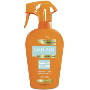 CLINIANS Acqua Solare Abbronzante e Tonificante - 450ml