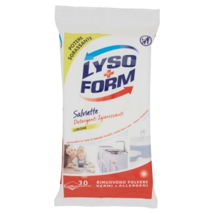 LYSOFORM Salviette Igienizzanti al Limone 30pz