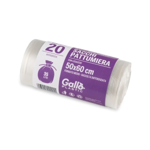 GALLO Sacchi Pattumiera Antigoccia 50*60 20pz