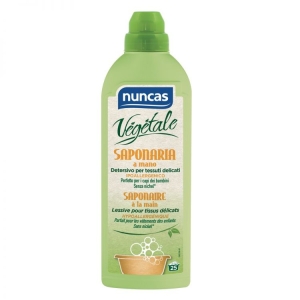 NUNCAS Saponaria a Mano Detersivo Naturale Ecologico Ipoallergenico - 750ml