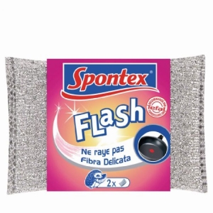 SPONTEX Flash Panno Abrasivo - 2pz