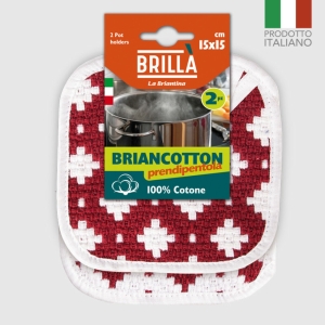 BRILLA' Prendipentole Briancotton - 2pz