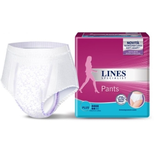 LINES Specialist Assorbenti Plus Pants per Incontinenza Large - 7pz