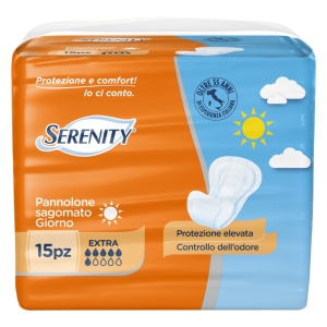SERENITY Pannolone Sagomato Extra Giorno - 15pz