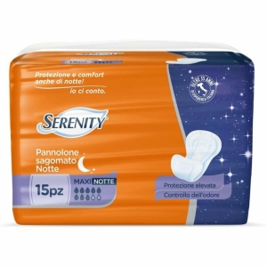 SERENITY Pannolone Sagomato Extra Notte - 15pz