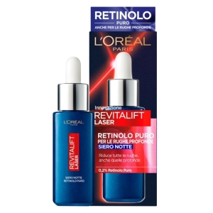 OREAL Revitalift Laser Siero Notte Retinolo Puro 30ml