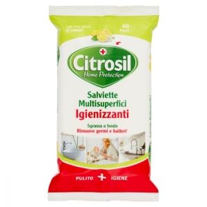 CITROSIL Salviette Multisuperfici Igienizzanti al Limone 40pz