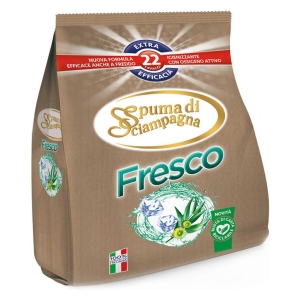 SPUMA DI SCIAMPAGNA Detersivo in Polvere Fresco 22 lavaggi - 990gr