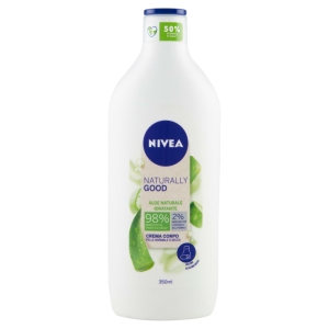 NIVEA Crema Corpo Fluida Naturally Good all'Aloe 350ml