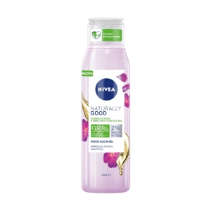 NIVEA Doccia Olio Naturally Good Rosa 300ml