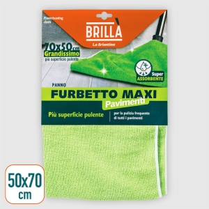 BRILLA' Furbetto Panno Maxi 40cm x 40 cm - 1pz