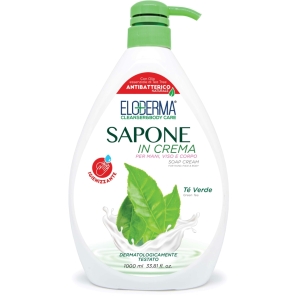 ELODERMA Sapone in Crema al Té Verde - 1lt