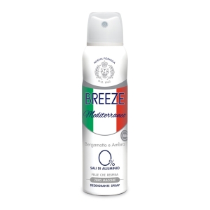 BREEZE Deodorante Spray Mediterraneo - 150ml