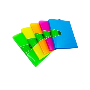 FLUO Copertina ad Anelli Formato A4 - Dorso 3cm