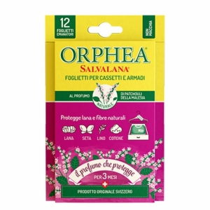 ORPHEA Salvalana al Profumo di Patchouli - 12 fogli