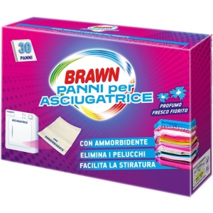 BRAWN Panni per Asciugatrice Profumati - 30 panni