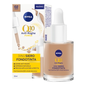 NIVEA Q10 Siero Fondotinta 3in1 02 Dark - 30ml