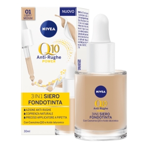 NIVEA Q10 Siero Fondotinta 3in1 01 Light/Medium - 30ml