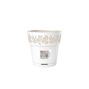 STEFANPLAST Vaso Opera Gaia Bianco - 20cm