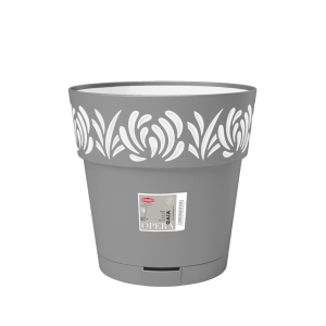 STEFANPLAST Opera Gaia Vaso Grey Bianco - 30cm