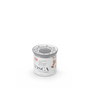 STEFANPLAST Barattolo Tondo Tosca Bianco - Grey - 0,7lt