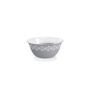 STEFANPLAST Tosca Ciotola Grey Bianco - 13cm