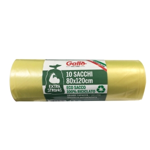 GALLO Sacchi Rifiuto Secco 80*120 - 10 sacchi